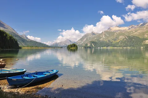 Silsersee in Graubünden